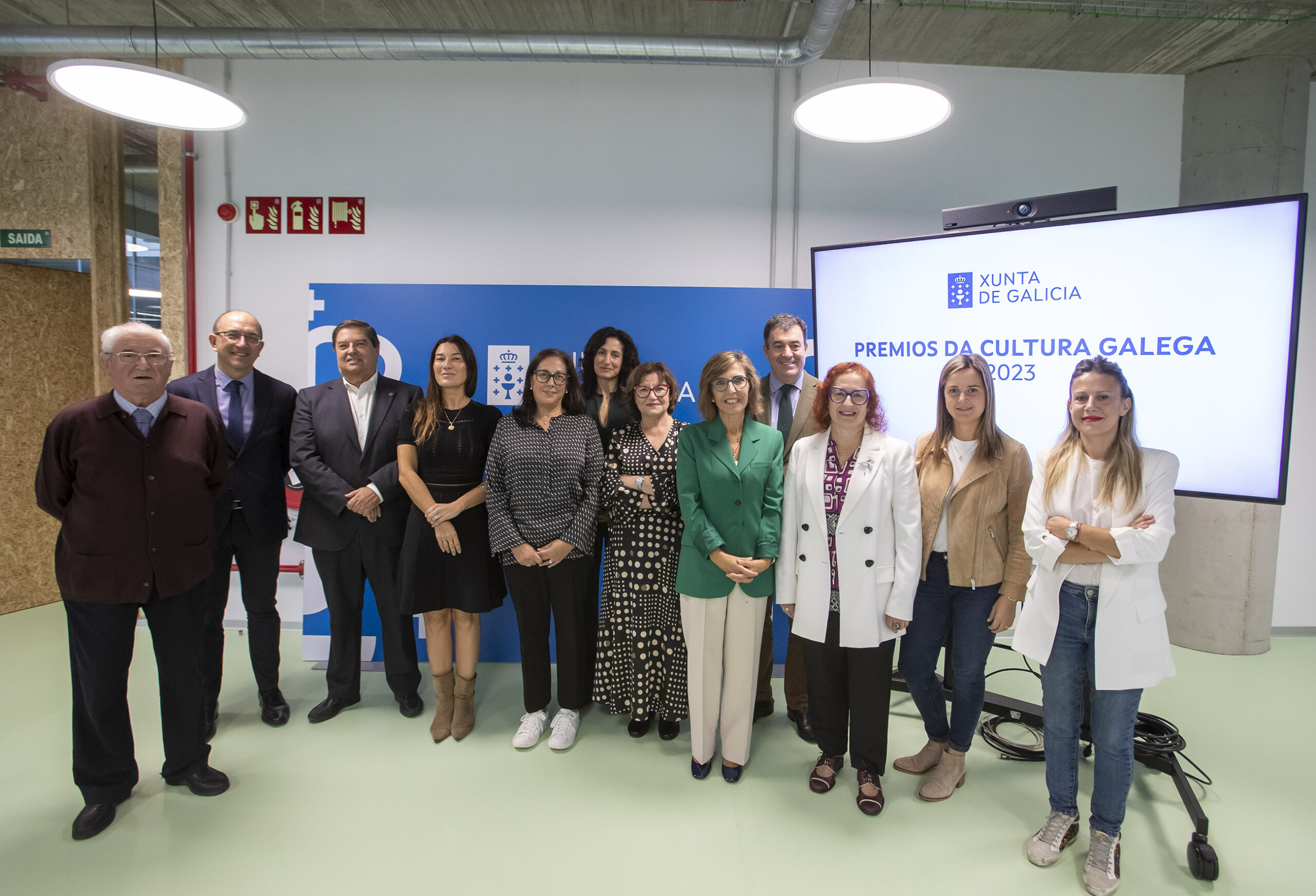 O conselleiro de Cultura, Educación, FP e Universidades, Román Rodríguez, preside a xuntanza do xurado dos Premios da Cultura Galega 2023.